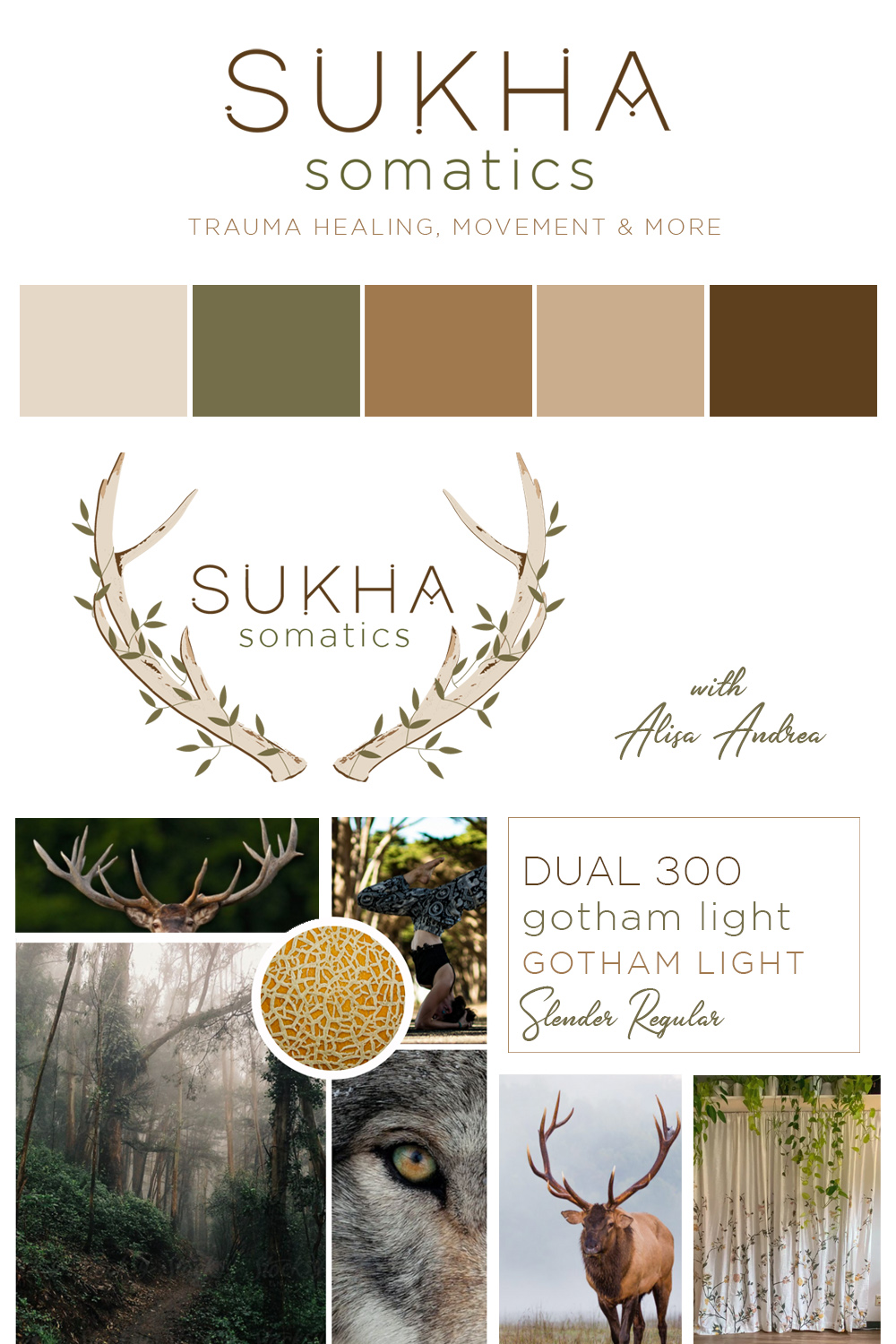 Sukha Somatics Logo & Branding