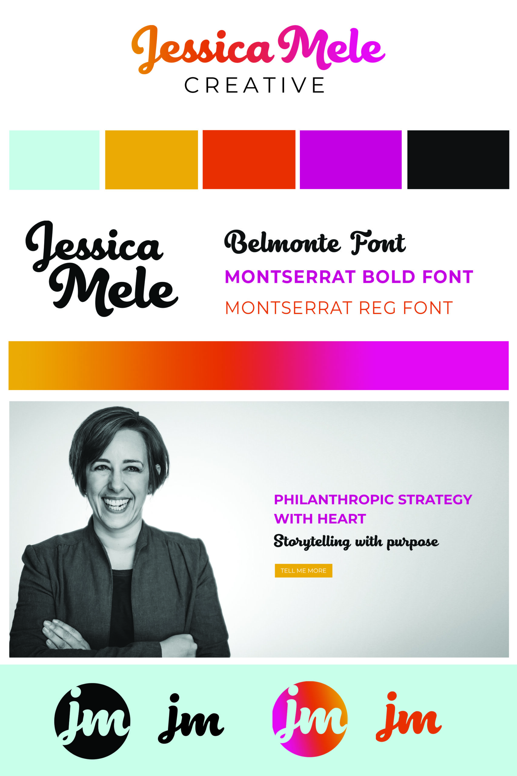 Logo & Branding for Jessica Mele Creative